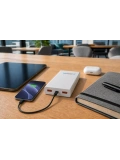 eNeRX ENR-P20C 20.000 mAh 2.1A Powerbank – Beyaz