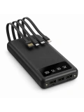 eNeRX ENR-P20DC 20.000 mAh 2.1A Dahili Kablolu Powerbank – Siyah