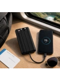 eNeRX ENR-P20DC 20.000 mAh 2.1A Dahili Kablolu Powerbank – Siyah