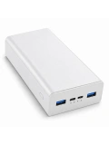 eNeRX ENR-P30T 30.000 mAh 22.5Watt Hızlı Şarj Powerbank – Beyaz