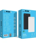 eNeRX ENR-P35C 35.000 mAh 2.1A Powerbank – Siyah