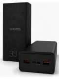 eNeRX ENR-P35C 35.000 mAh 2.1A Powerbank – Siyah