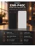 eNeRX ENR-P40C 40.000 mAh 2.1A Powerbank – Beyaz