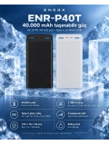 eNeRX ENR-P40T 40.000 mAh 22.5Watt Hızlı Şarj Powerbank – Beyaz