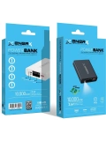 eNeRX ENR-P1025DC 10.000 mAh 2.1A LED Göstergeli Powerbank – Beyaz