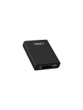 eNeRX ENR-P1025DC 10.000 mAh 2.1A LED Göstergeli Powerbank – Siyah