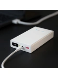 eNeRX ENR-P20188DC 20.000 mAh 2.1A Dijital Göstergeli Powerbank – Beyaz