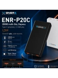 eNeRX ENR-P20C 20.000 mAh 2.1A Powerbank – Siyah