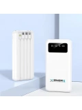 eNeRX ENR-P20DC 20.000 mAh 2.1A Dahili Kablolu Powerbank – Beyaz