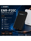 eNeRX ENR-P20C 20.000 mAh 2.1A Powerbank – Beyaz