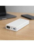 eNeRX ENR-P20188DT 20.000 mAh 22.5Watt Hızlı Şarj Dijital Göstergeli Powerbank – Beyaz