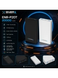 eNeRX ENR-P20T 20.000 mAh 22.5Watt Hızlı Şarj Powerbank – Beyaz