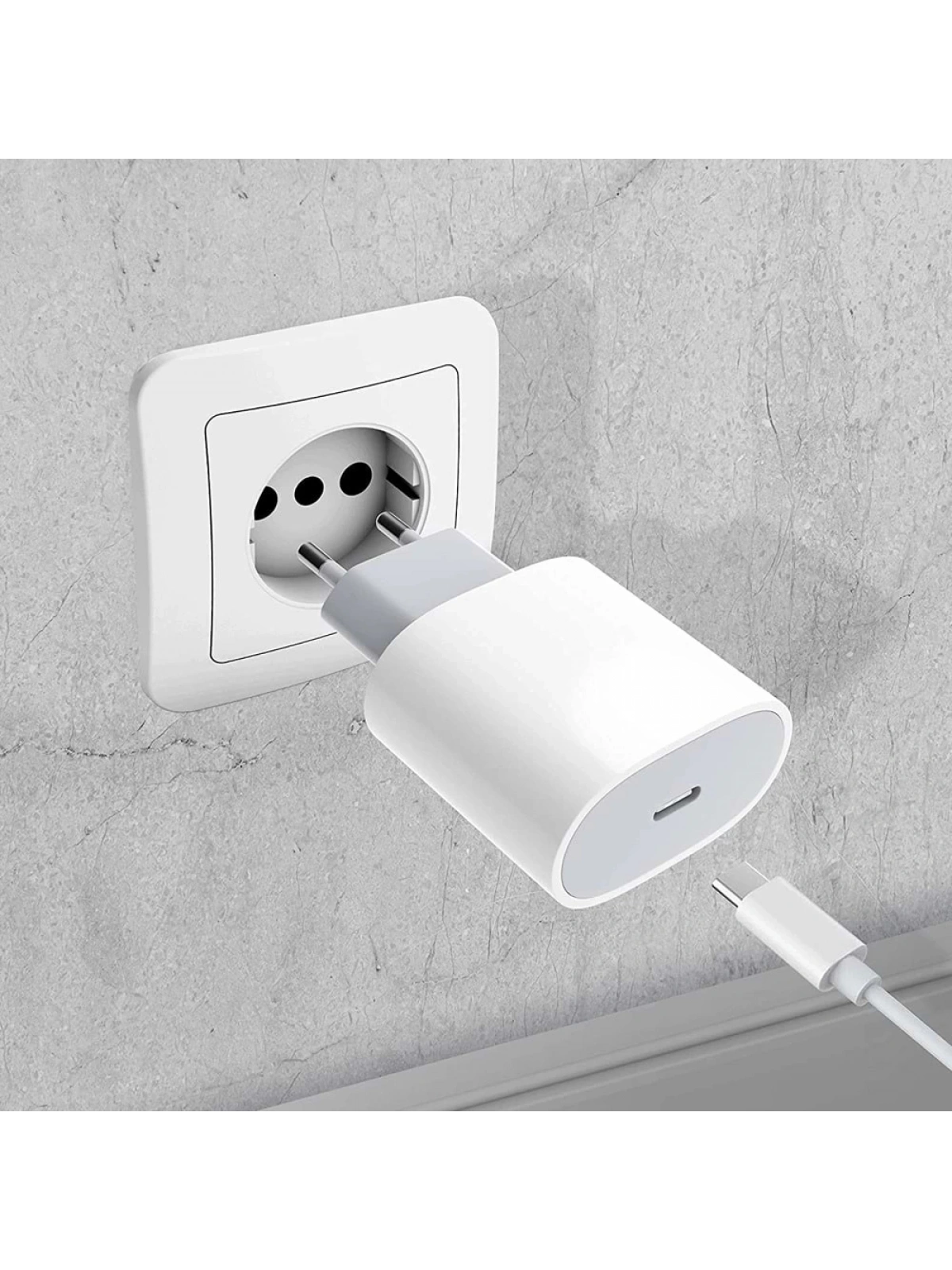 eNeRX 25 W USB-C PD Güç Adaptörü ENR-T25PD Iphone 8/X Uyumlu