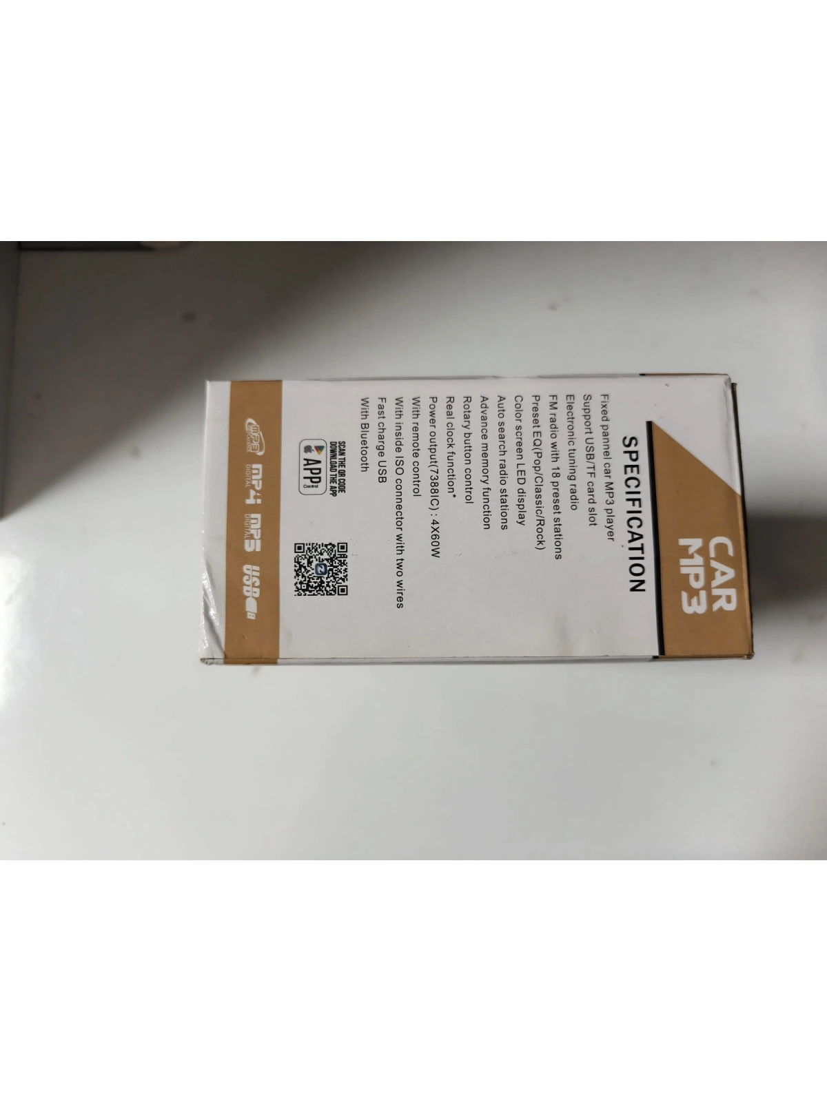 Mega VM-410 60X4 Watt Oto Teyp Mp3 Player