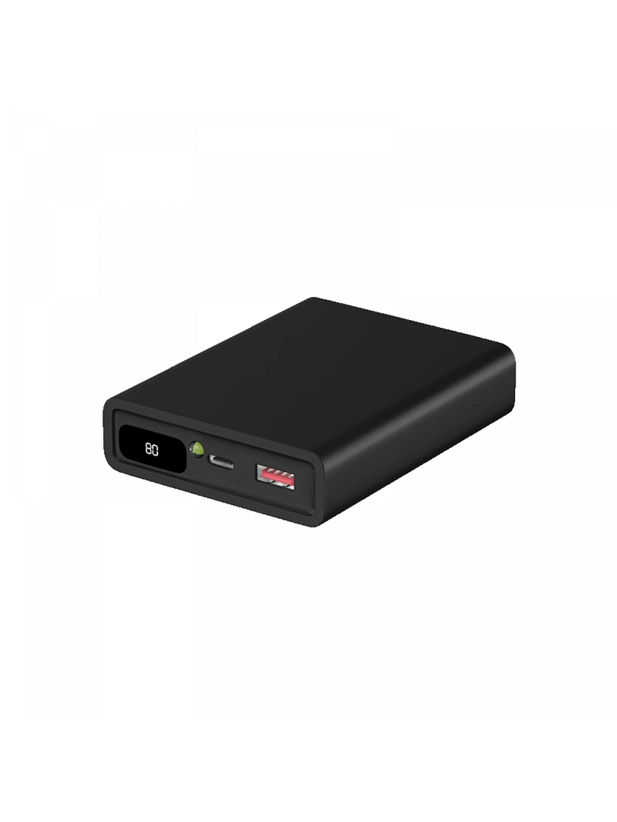 eNeRX ENR-P10188DC 10.000 mAh 2.1A Dijital Göstergeli Powerbank – Siyah