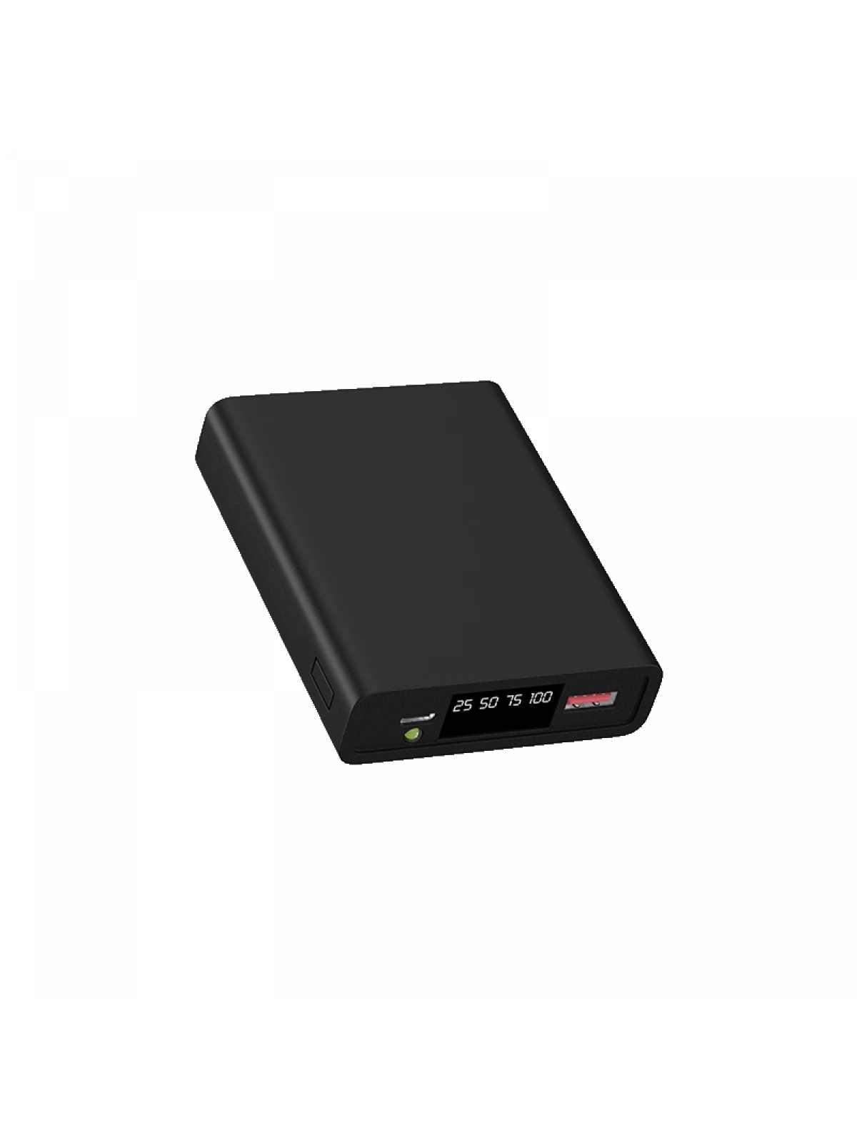 eNeRX ENR-P1025DC 10.000 mAh 2.1A LED Göstergeli Powerbank – Siyah