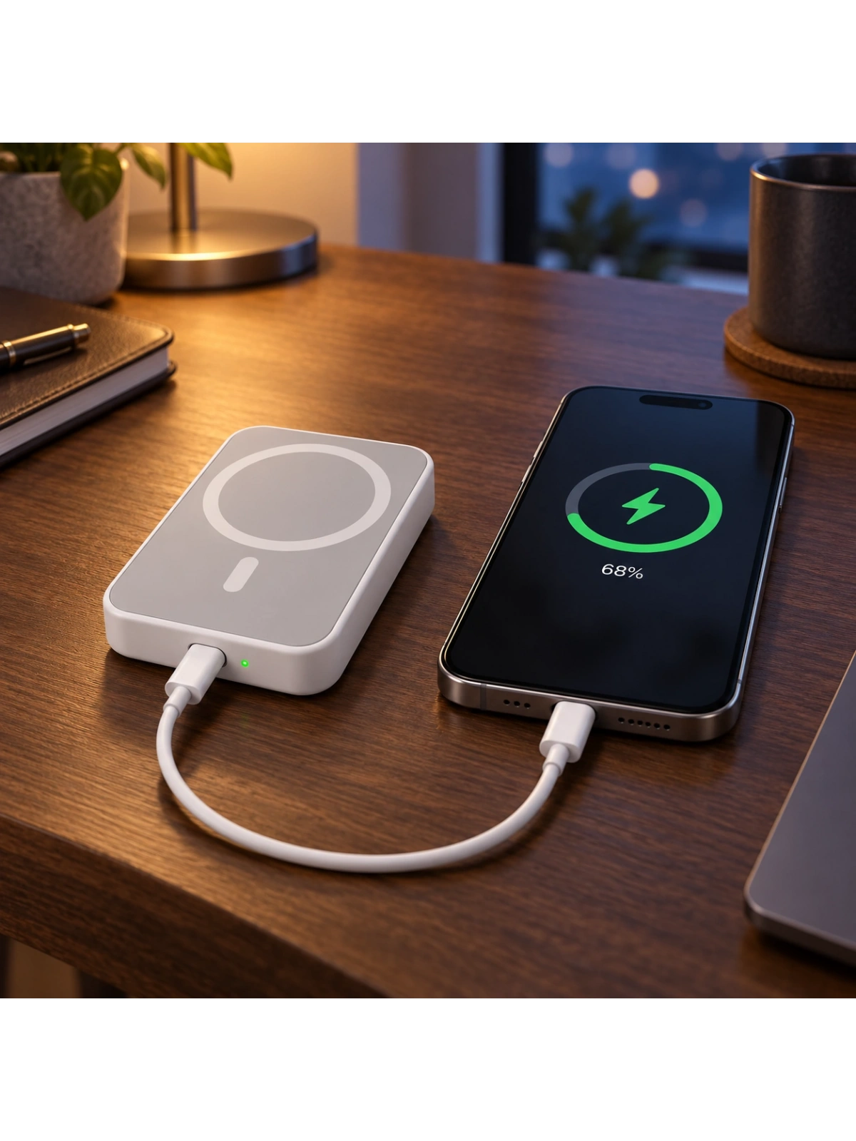 eNeRX ENR-P10GT 10.000 mAh 22.5Watt Hızlı Şarj MagSafe Powerbank
