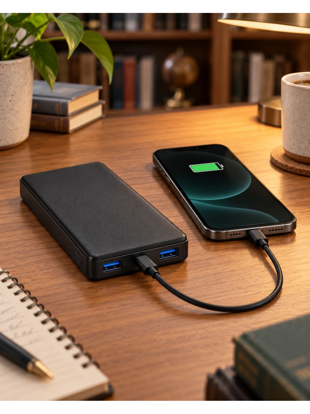 eNeRX ENR-P10ST 10.000 mAh 22.5W Hızlı Şarj Slim Powerbank – Beyaz