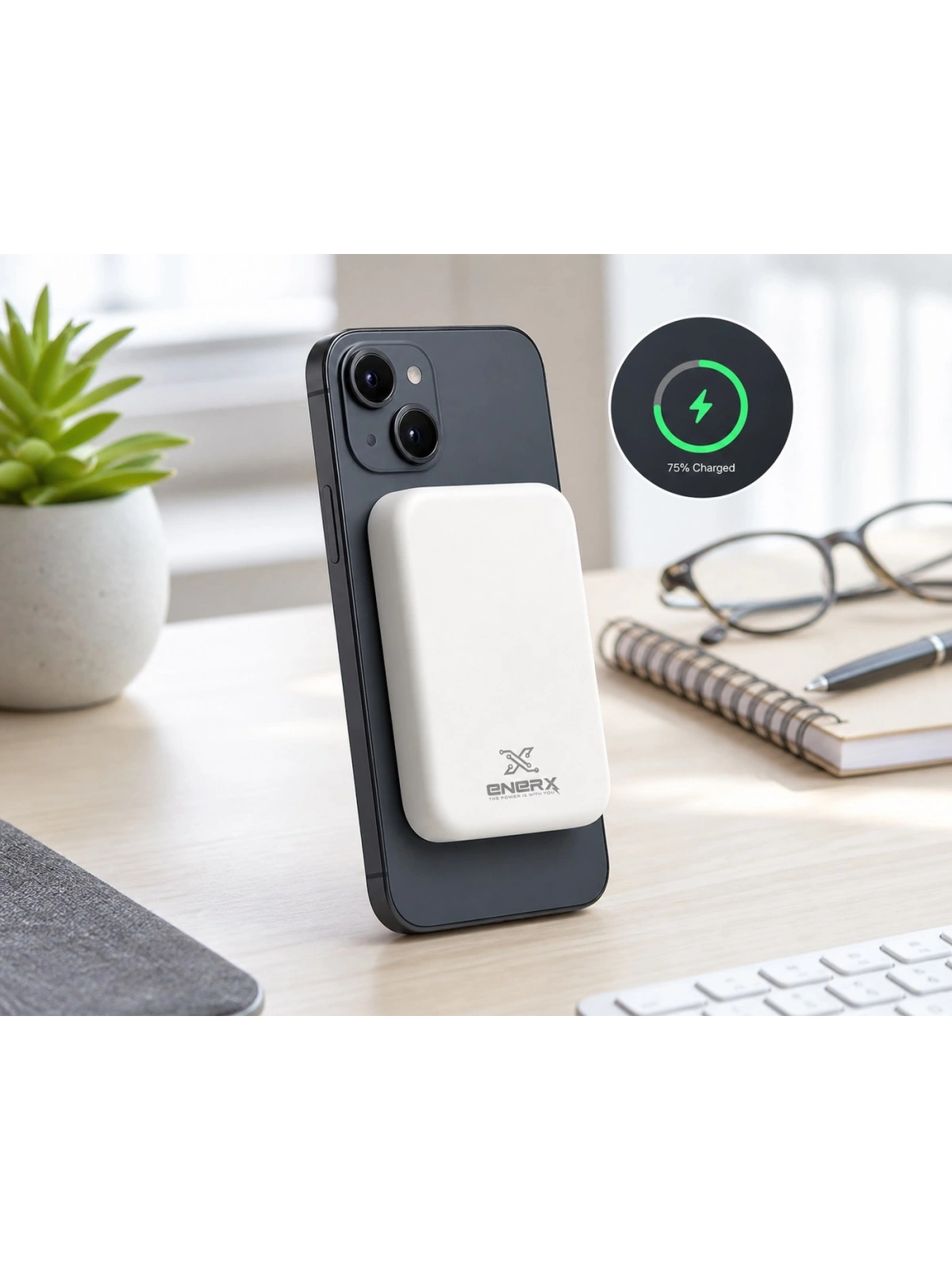 eNeRX ENR-P10GC 10.000 mAh 2.1A MagSafe Powerbank