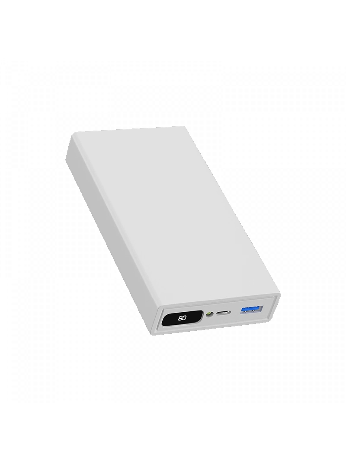 eNeRX ENR-P20188DT 20.000 mAh 22.5Watt Hızlı Şarj Dijital Göstergeli Powerbank – Beyaz