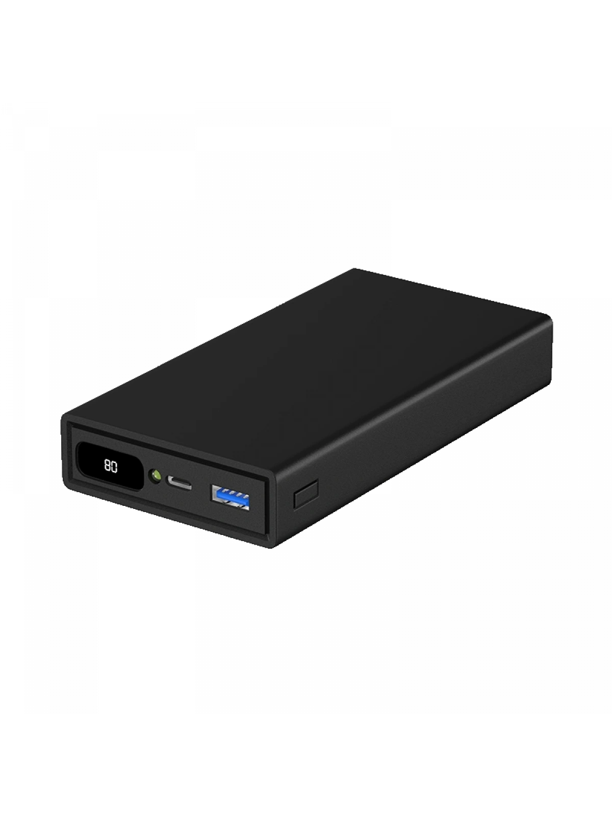 eNeRX ENR-P20188DT 20.000 mAh 22.5Watt Hızlı Şarj Dijital Göstergeli Powerbank – Siyah