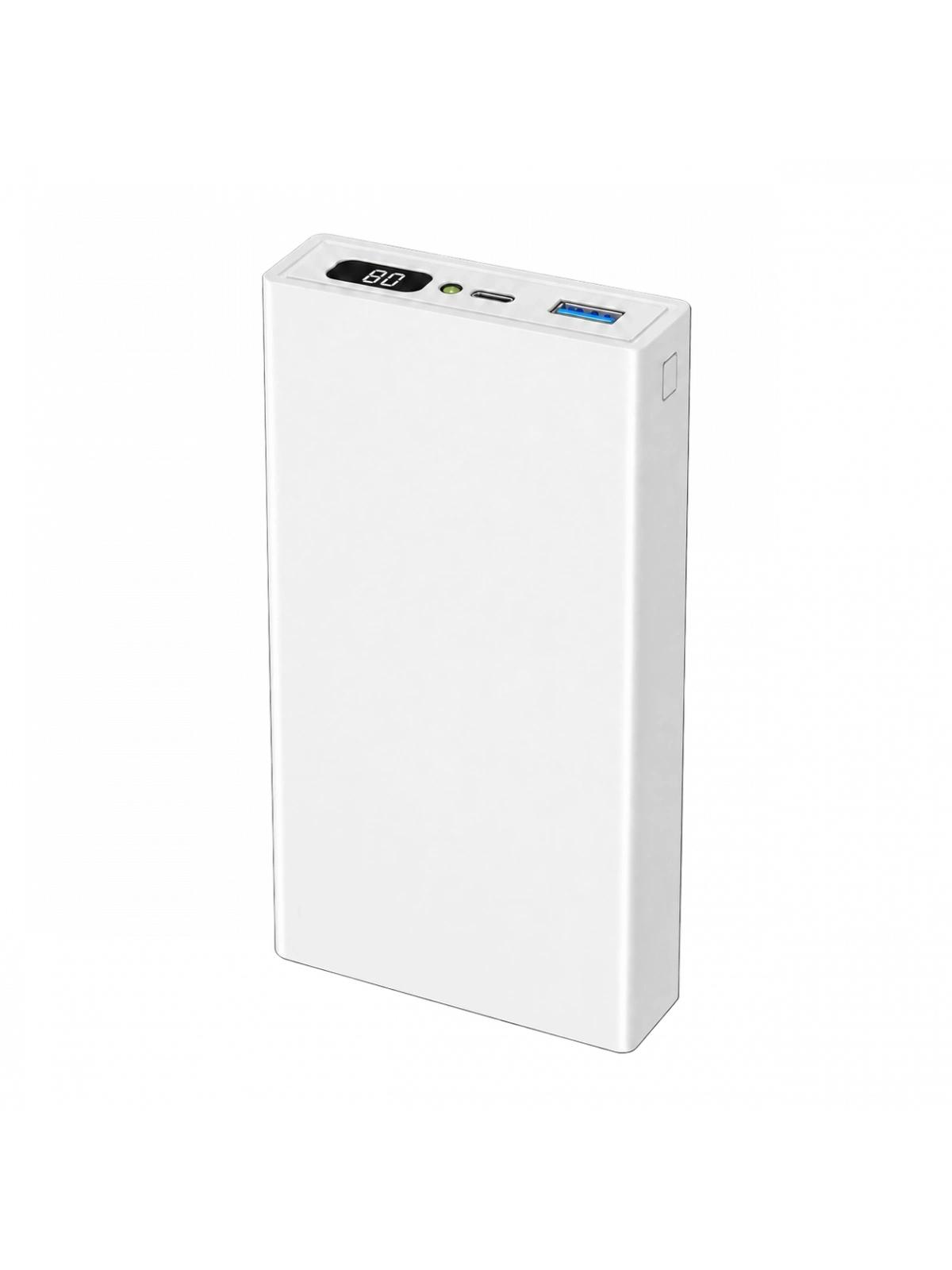 eNeRX ENR-P20188DT 20.000 mAh 22.5Watt Hızlı Şarj Dijital Göstergeli Powerbank – Beyaz
