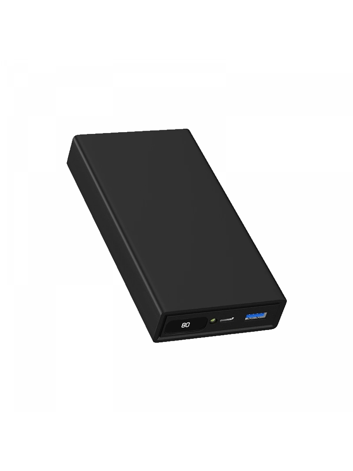 eNeRX ENR-P20188DT 20.000 mAh 22.5Watt Hızlı Şarj Dijital Göstergeli Powerbank – Siyah