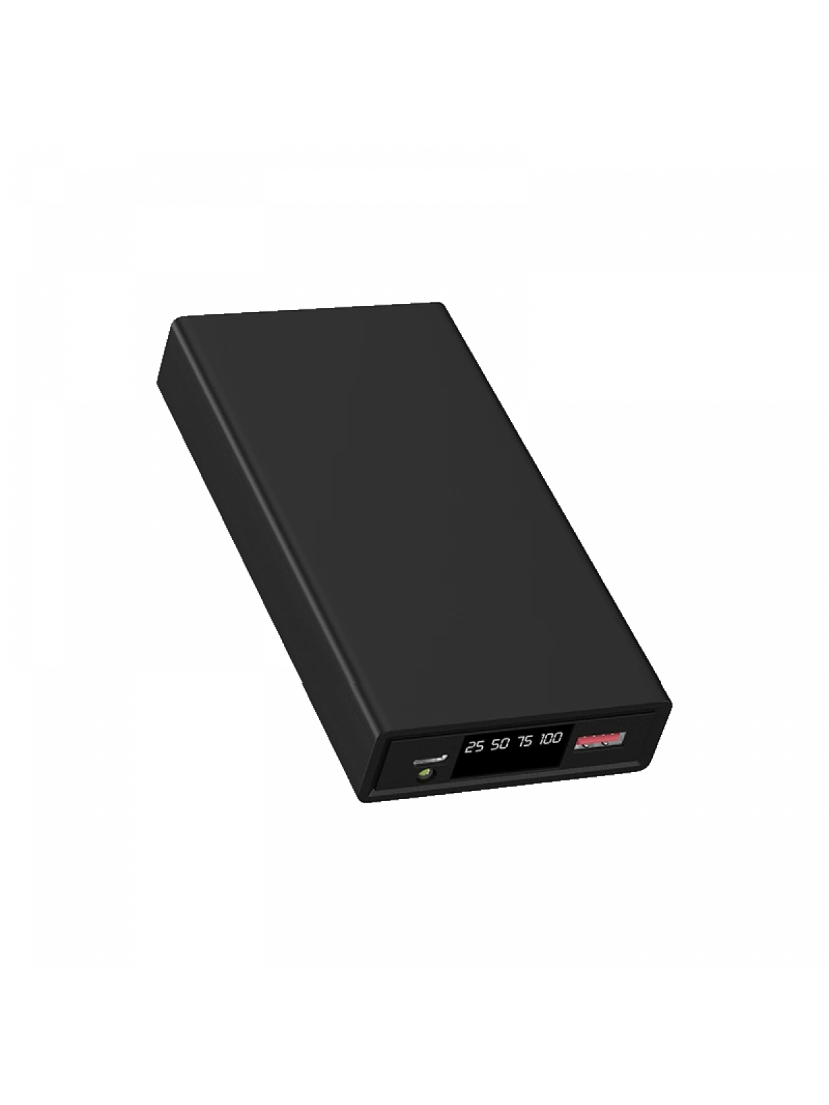 eNeRX ENR-P2025DC 20.000 mAh 2.1A LED Göstergeli Powerbank – Siyah