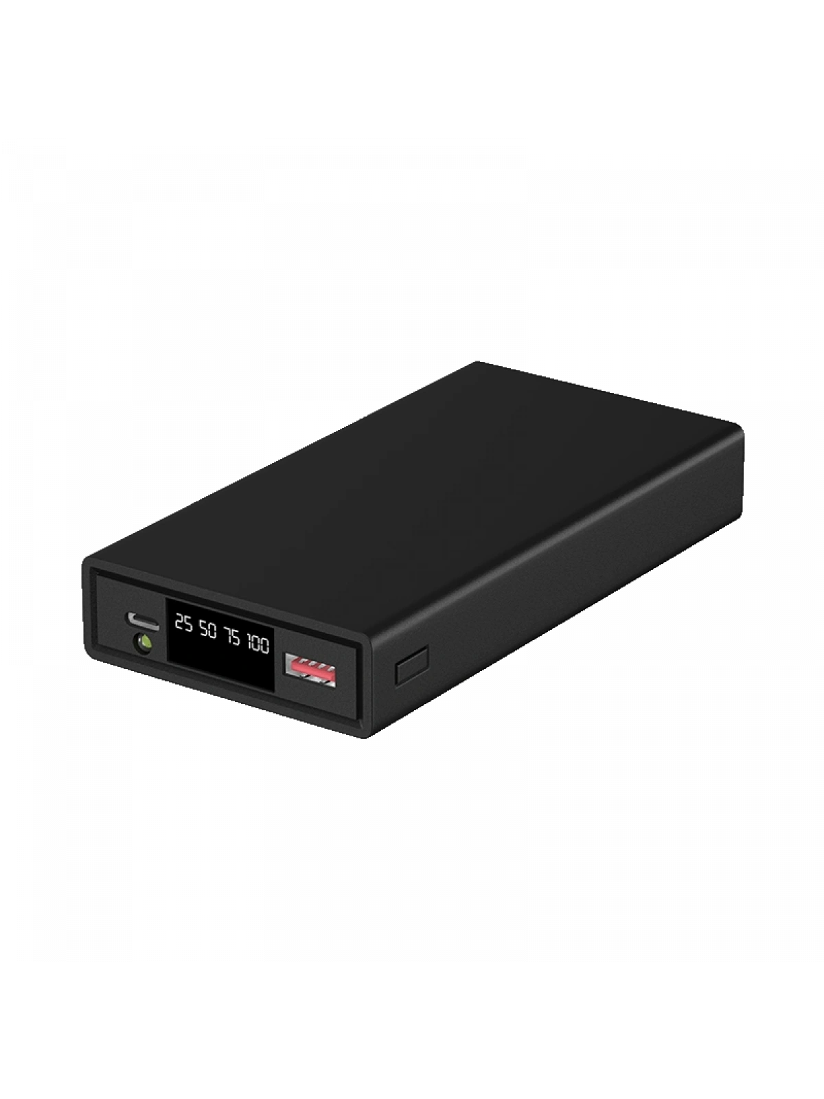 eNeRX ENR-P2025DC 20.000 mAh 2.1A LED Göstergeli Powerbank – Siyah
