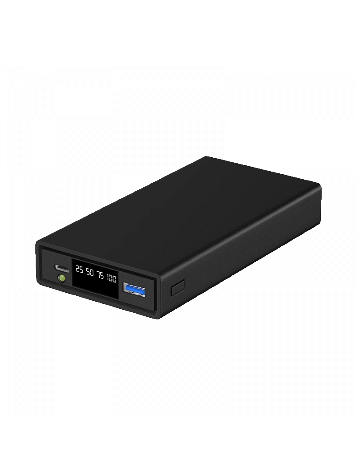 eNeRX ENR-P2025DT 20.000 mAh 22.5Watt Hızlı Şarj LED Göstergeli Powerbank – Siyah