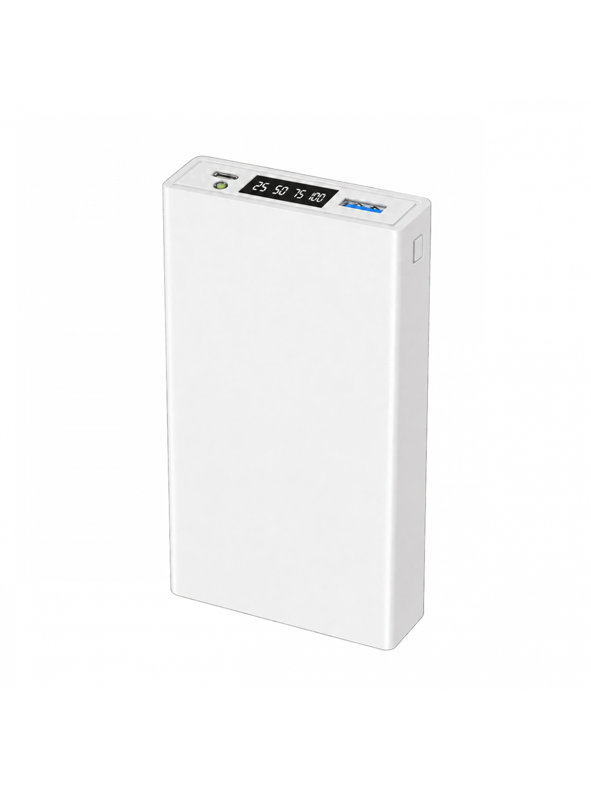 eNeRX ENR-P2025DT 20.000 mAh 22.5Watt Hızlı Şarj LED Göstergeli Powerbank – Beyaz