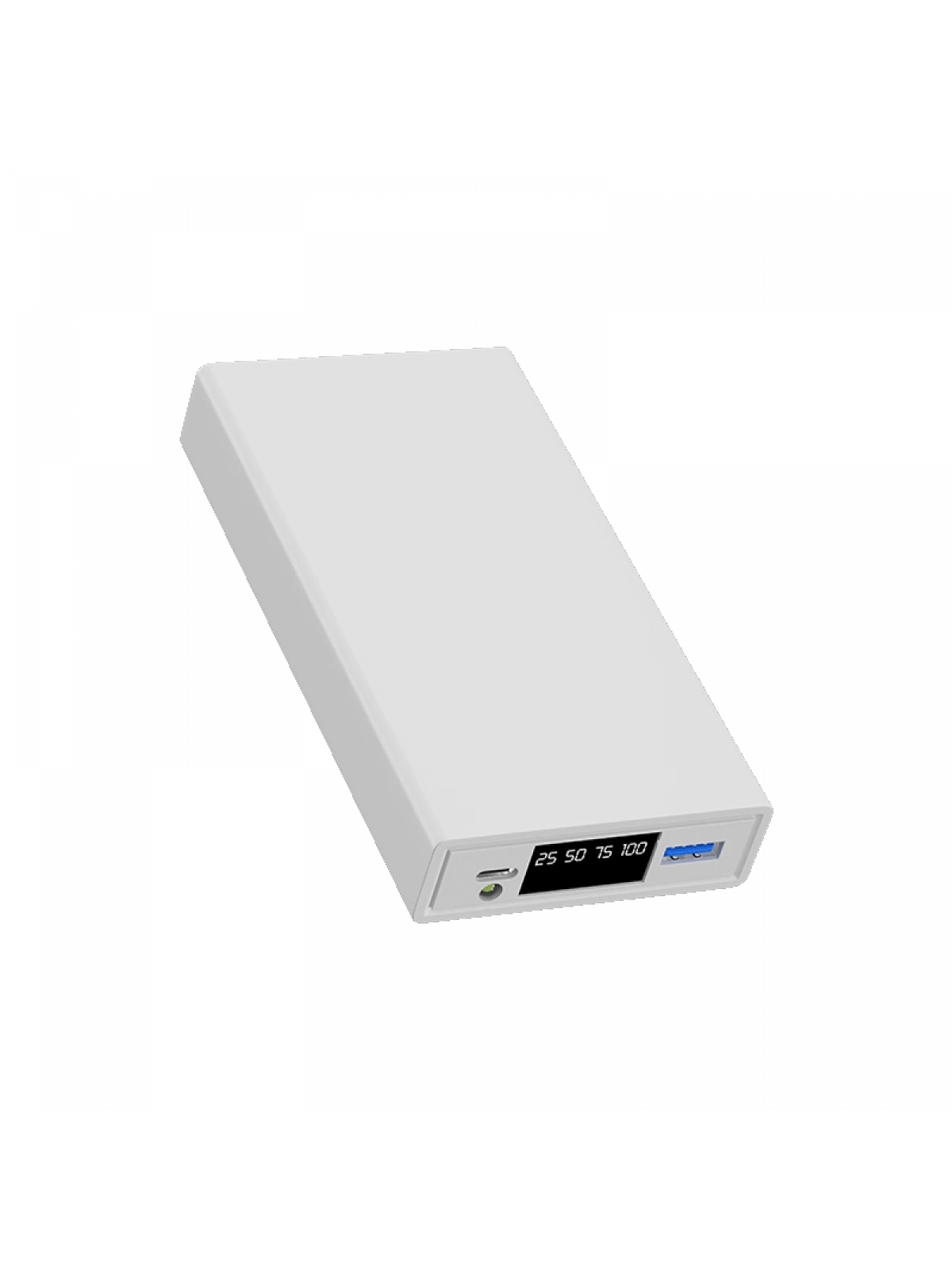 eNeRX ENR-P2025DT 20.000 mAh 22.5Watt Hızlı Şarj LED Göstergeli Powerbank – Beyaz