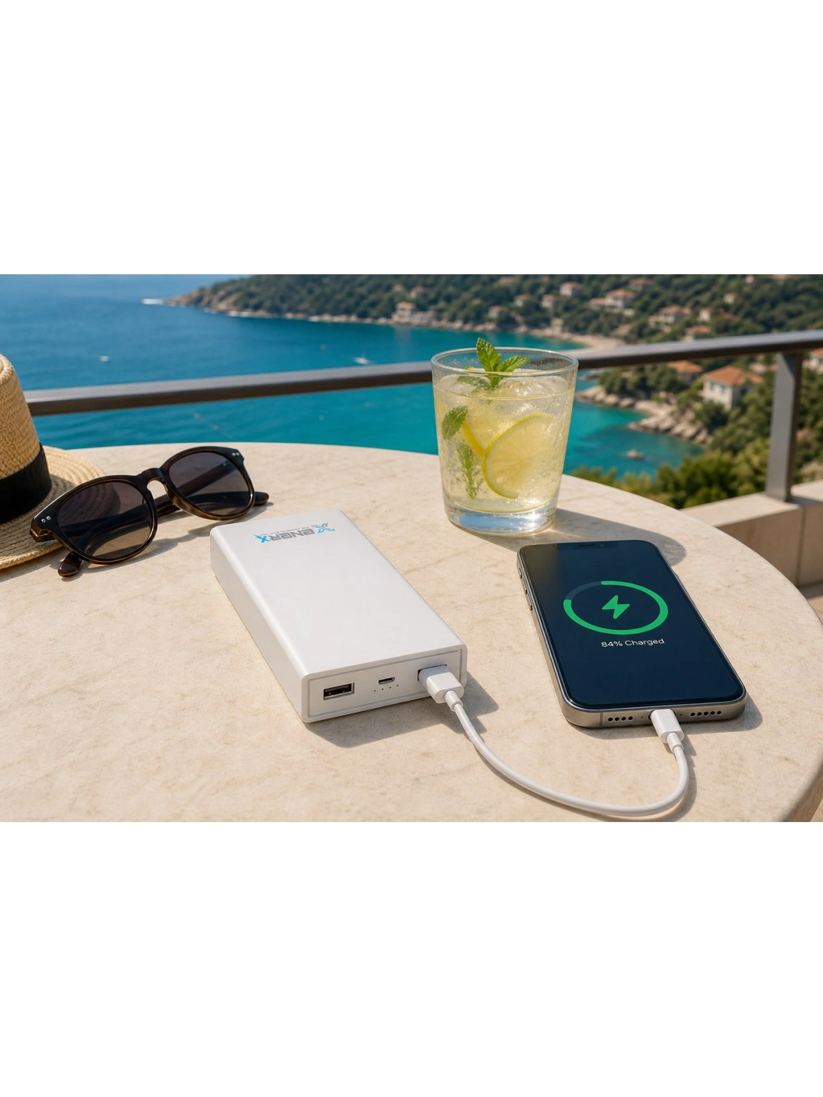 eNeRX ENR-P20A 20.000 mAh 1A Powerbank – Siyah