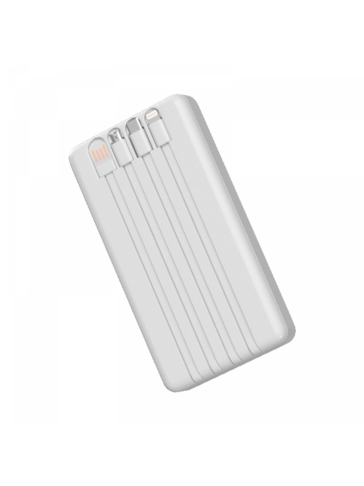 eNeRX ENR-P20DC 20.000 mAh 2.1A Dahili Kablolu Powerbank – Beyaz