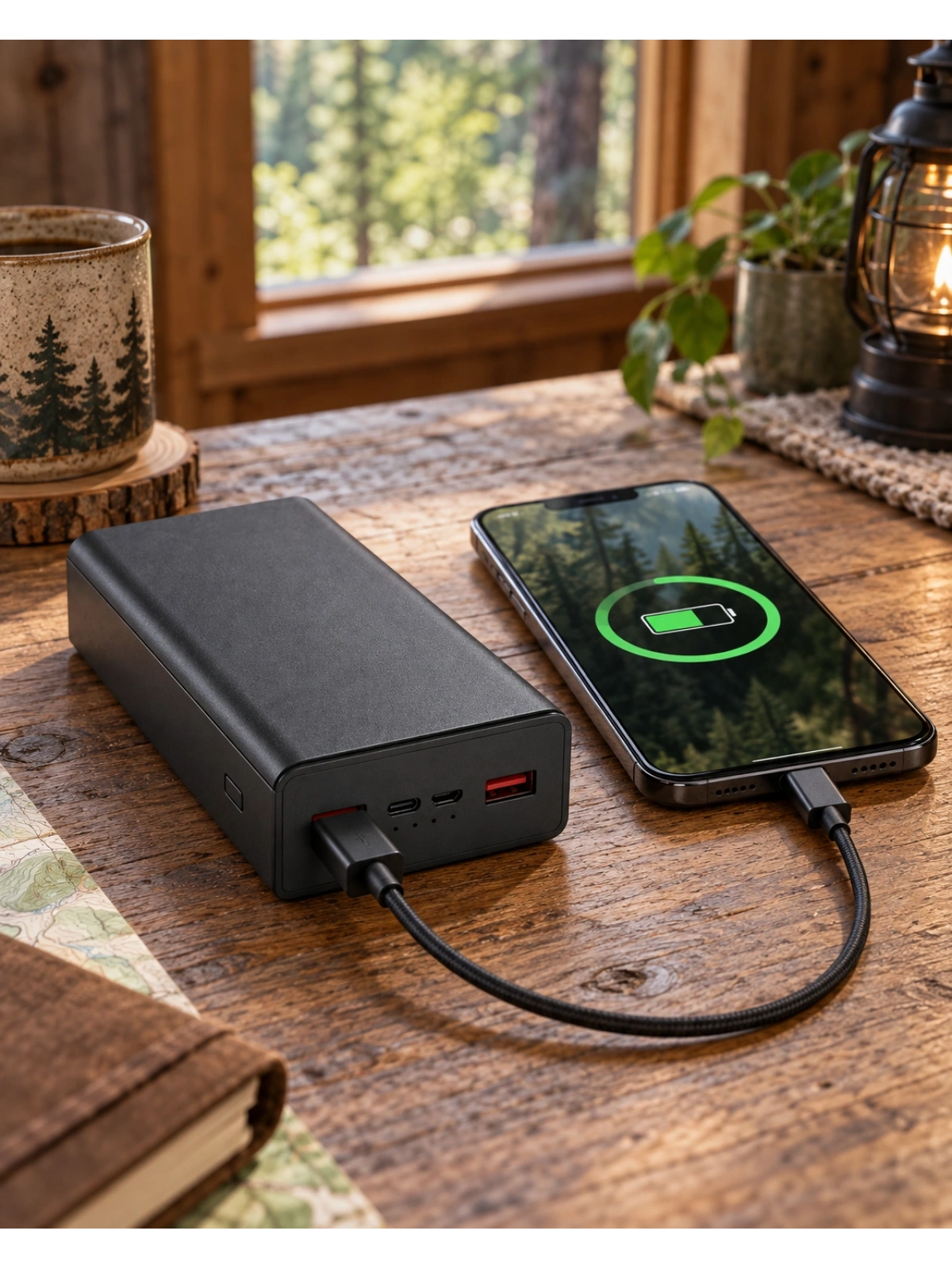 eNeRX ENR-P30C 30.000 mAh 2.1A Powerbank – Siyah
