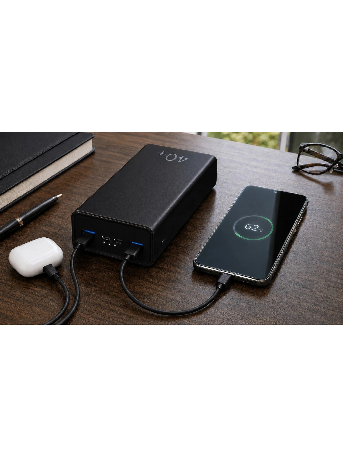 eNeRX ENR-P30T 30.000 mAh 22.5Watt Hızlı Şarj Powerbank – Siyah