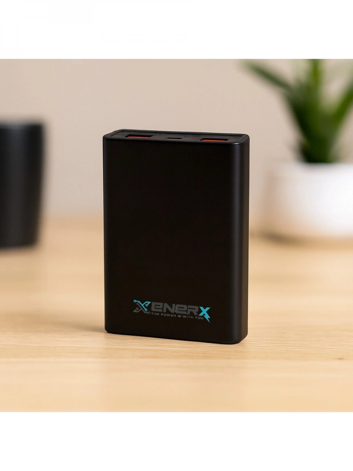 eNeRX ENR-P10A 10.000 mAh 1A Powerbank – Siyah