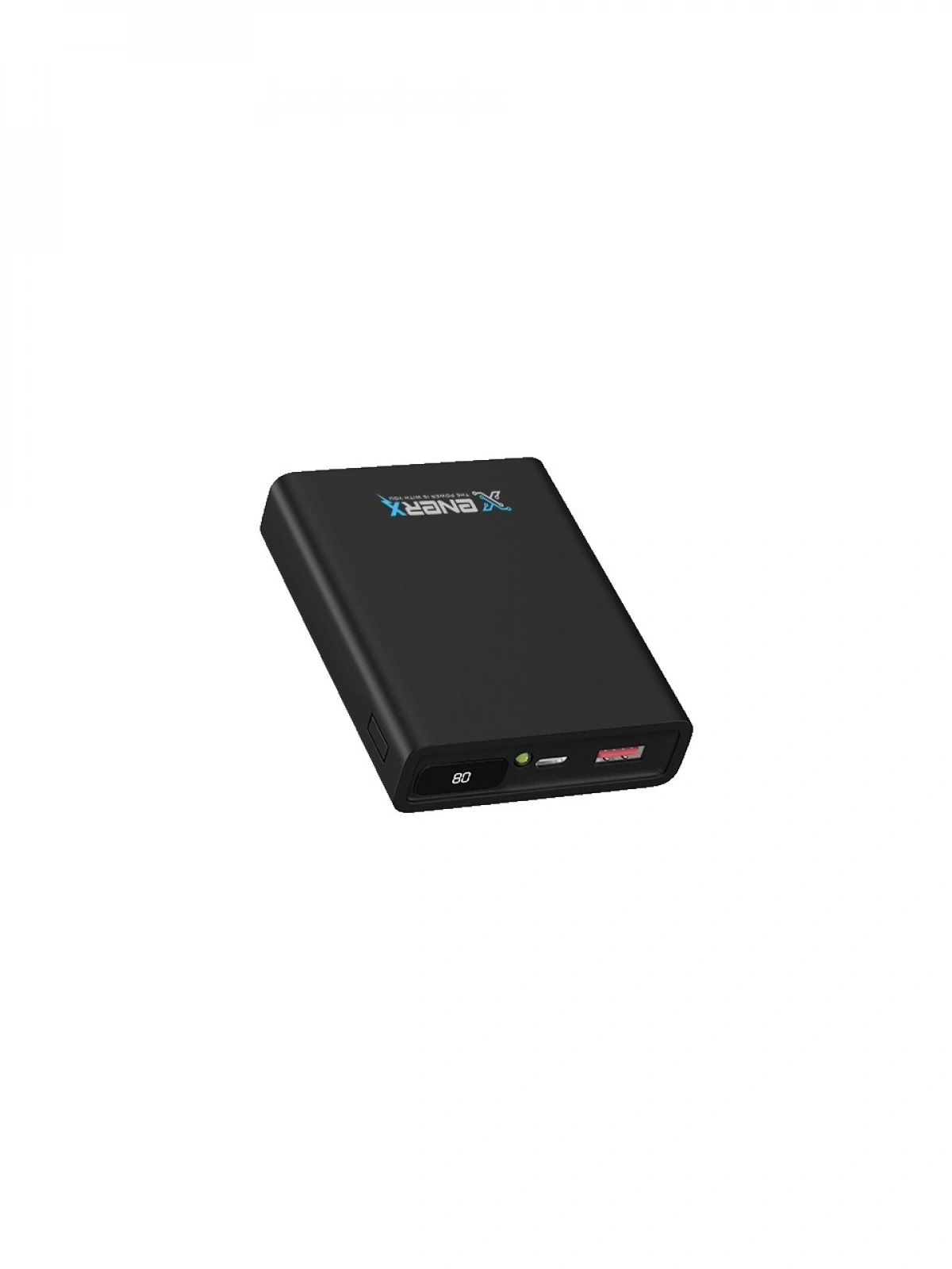 eNeRX ENR-P10188DC 10.000 mAh 2.1A Dijital Göstergeli Powerbank – Siyah