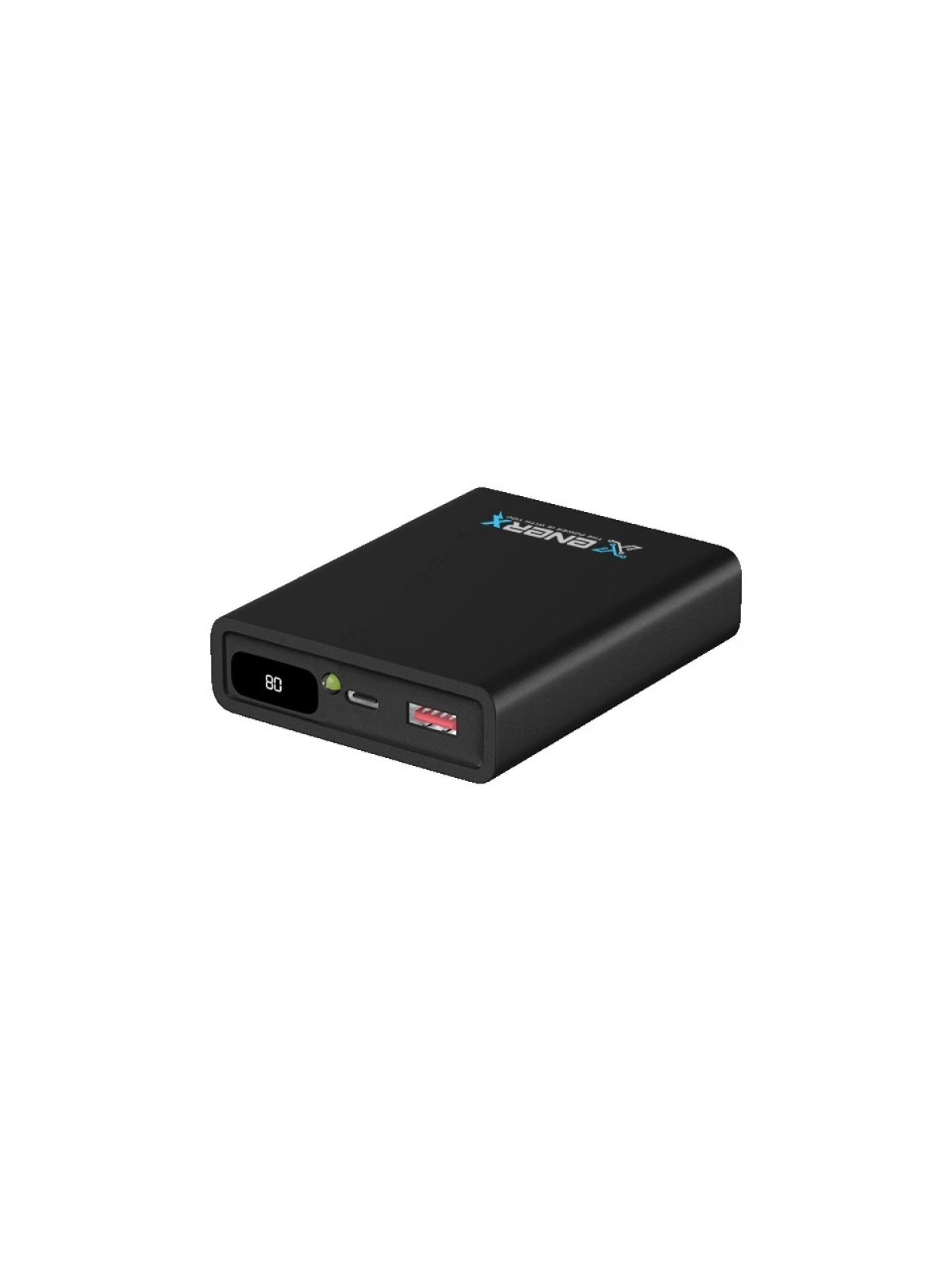 eNeRX ENR-P10188DC 10.000 mAh 2.1A Dijital Göstergeli Powerbank – Siyah