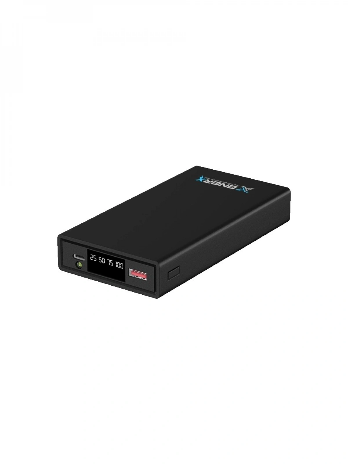 eNeRX ENR-P2025DC 20.000 mAh 2.1A LED Göstergeli Powerbank – Siyah