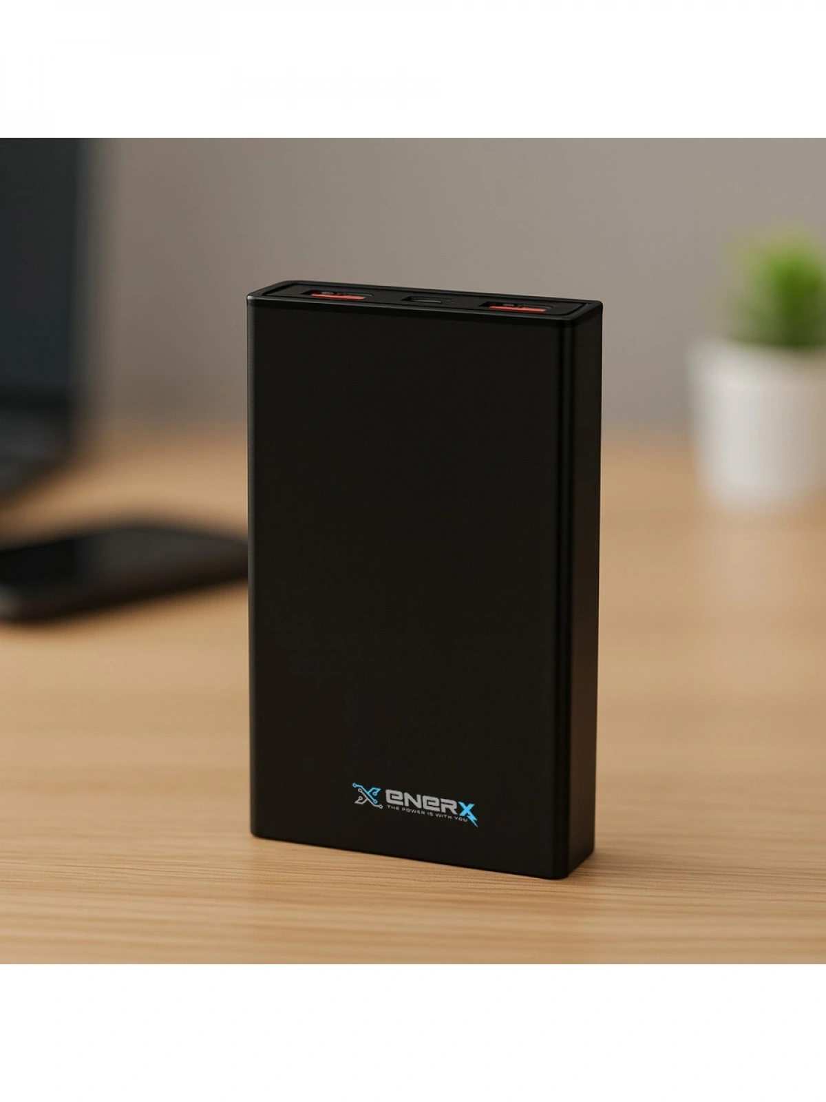 eNeRX ENR-P20C 20.000 mAh 2.1A Powerbank – Beyaz