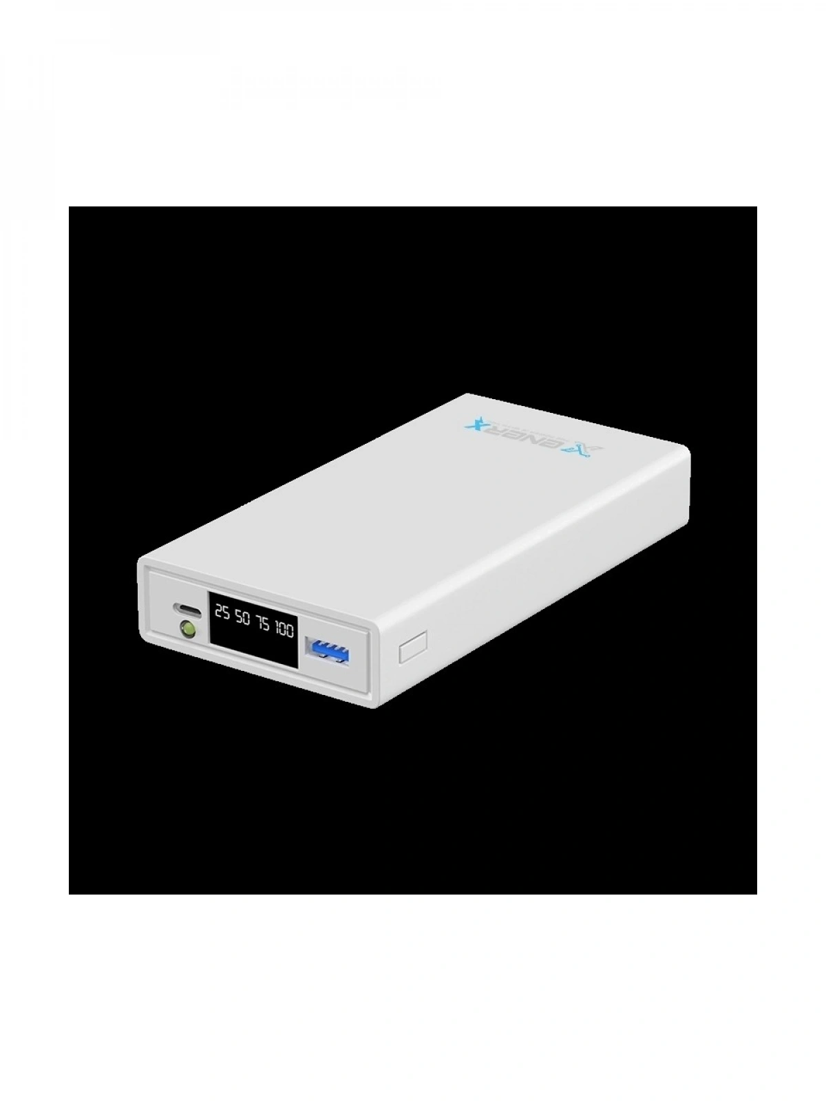 eNeRX ENR-P2025DT 20.000 mAh 22.5Watt Hızlı Şarj LED Göstergeli Powerbank – Beyaz