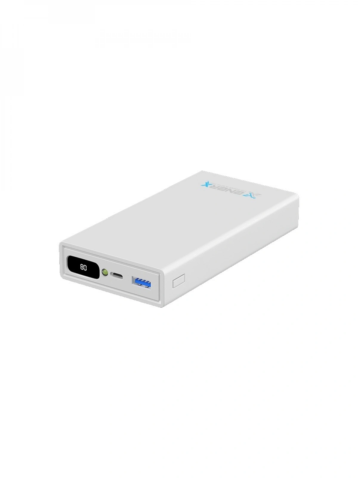 eNeRX ENR-P20188DT 20.000 mAh 22.5Watt Hızlı Şarj Dijital Göstergeli Powerbank – Beyaz