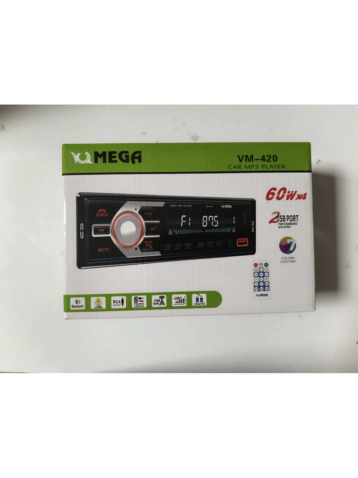 Mega Vm-420 Oto Teyp 4X60 Watt Mp3 Player