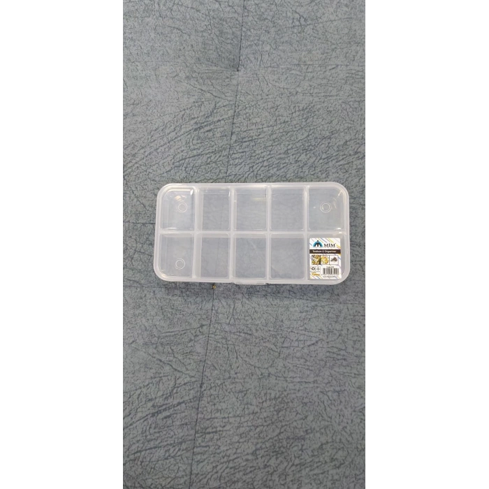 10 Bölmeli Boncuk Kutusu