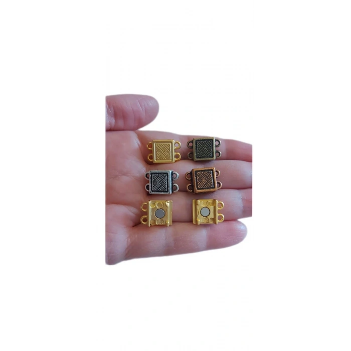 2 Halkalı Kitap Kapama, 1 cm Mıknatıs Kapamalar