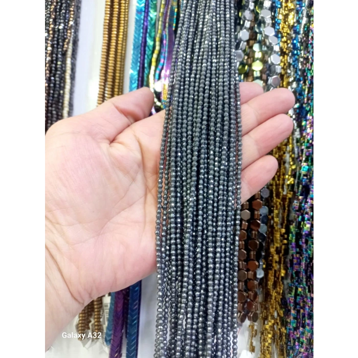 2 mm Fasetli  Hematit