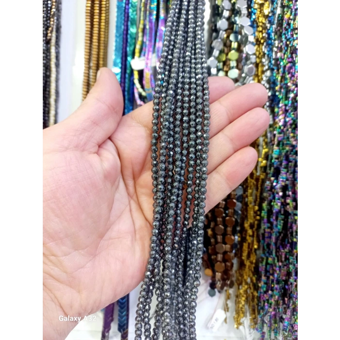 4 mm Fasetli  Hematit