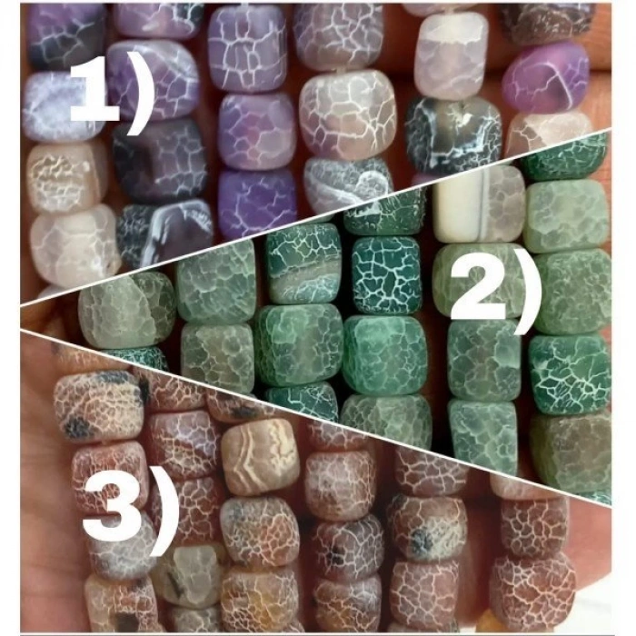 5 mm Mat Küp Akikler