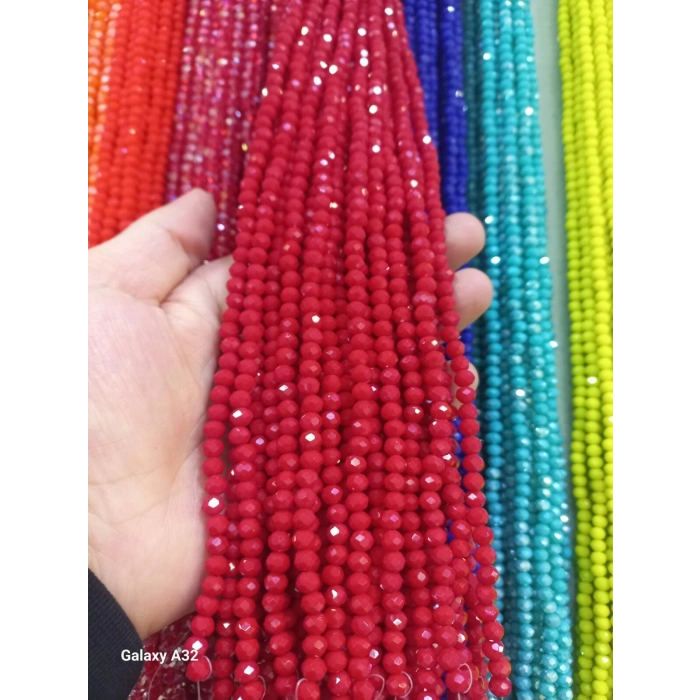 6 mm Kırmızı Kristaller